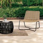 Sarabi 3 Pc. Conversation Set Model Fm80003Bk-T-3Pc By Furniture Of America